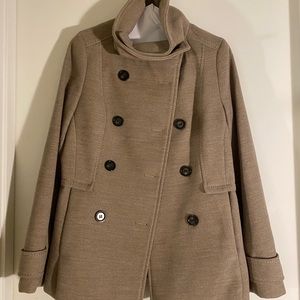 Tan Pea Coat